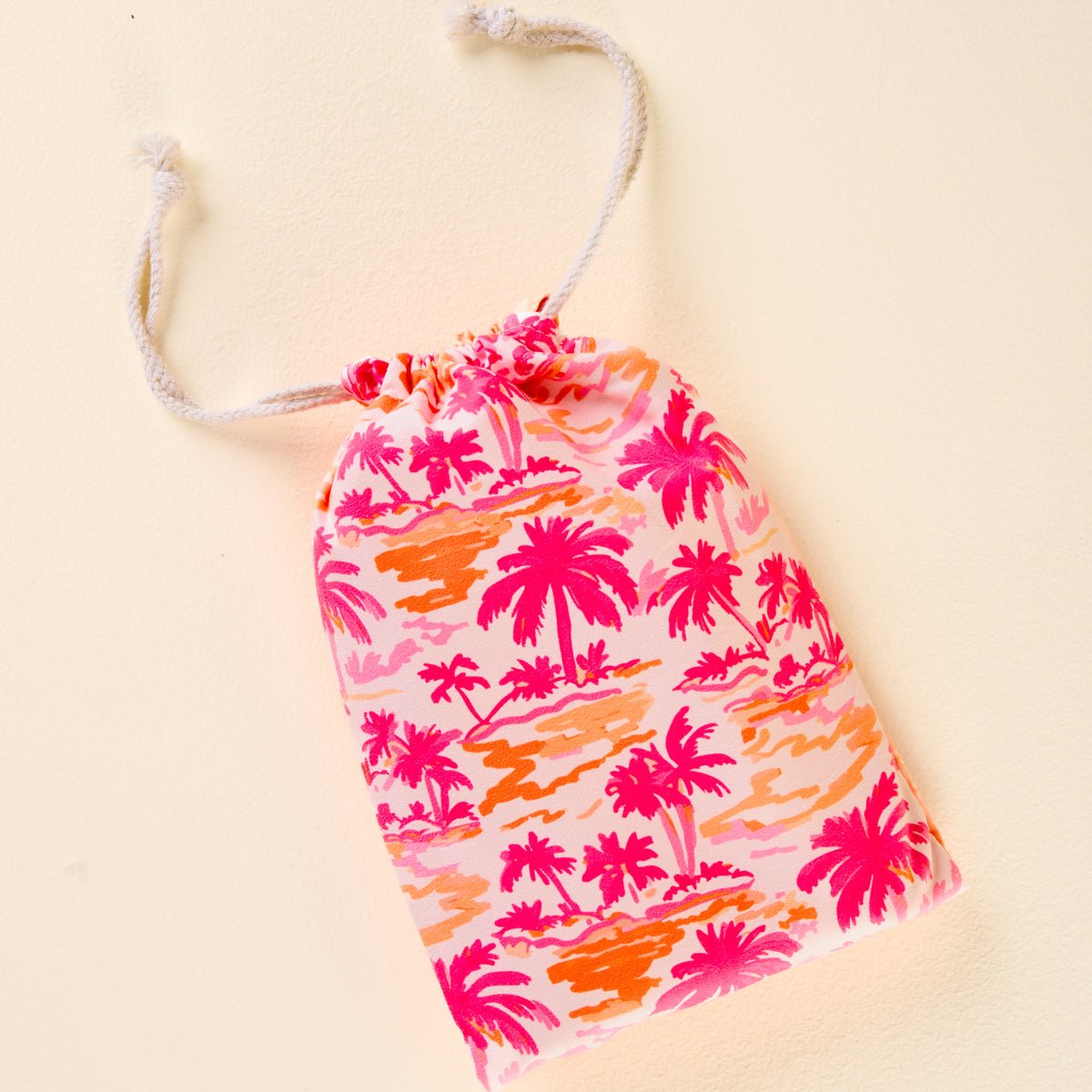 The Darling Effect Quick Dry XL Beach Towel - Paradise Palms - Juli's Wearable Art