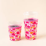 The Darling Effect Sip Savvy 22 - 24oz Drink Sleeve - Paradise Palms - Juli's Wearable Art