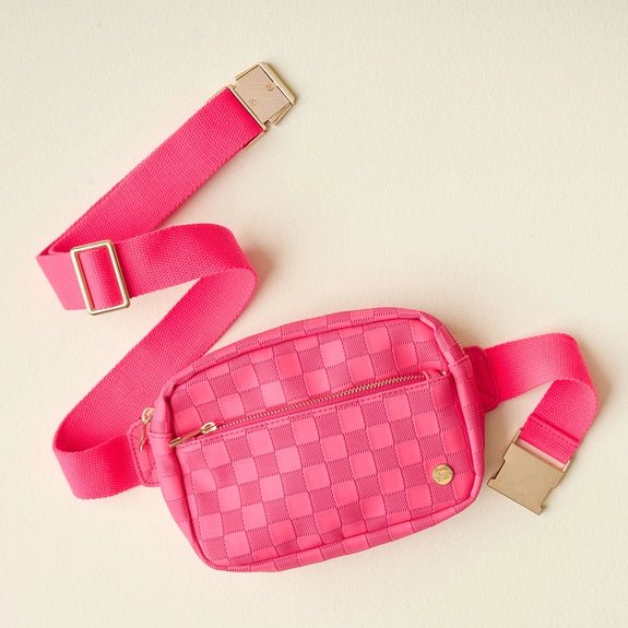 The Darling Effect Urban Check Belt Bags - Juli's Wearable Art