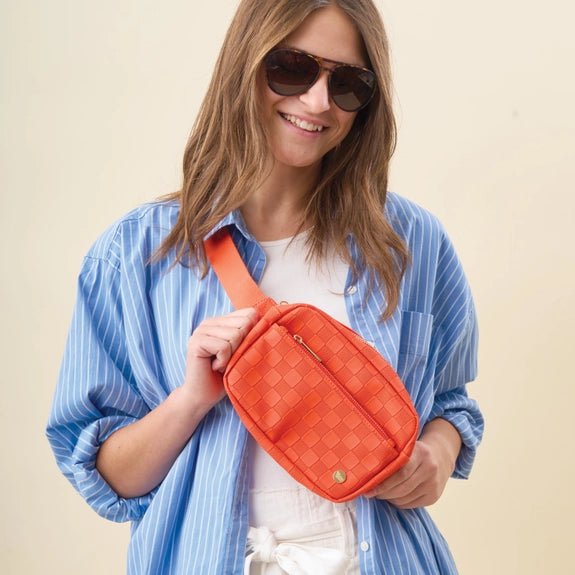 The Darling Effect Urban Check Belt Bags - Juli's Wearable Art
