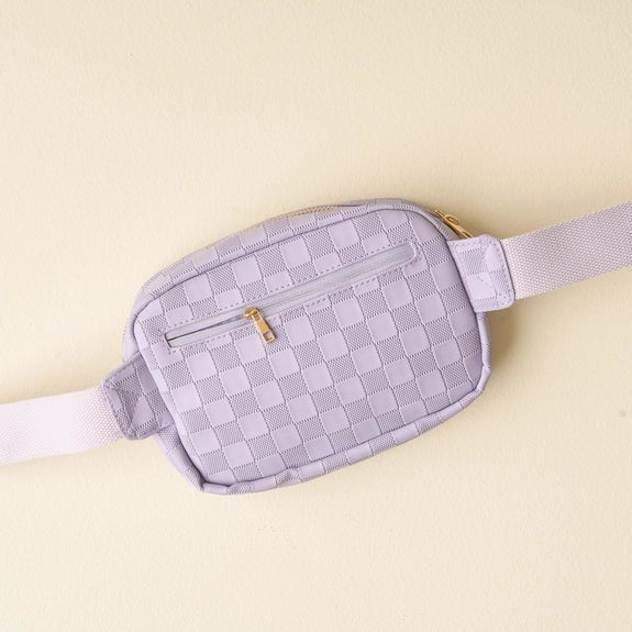 The Darling Effect Urban Check Belt Bags - Juli's Wearable Art