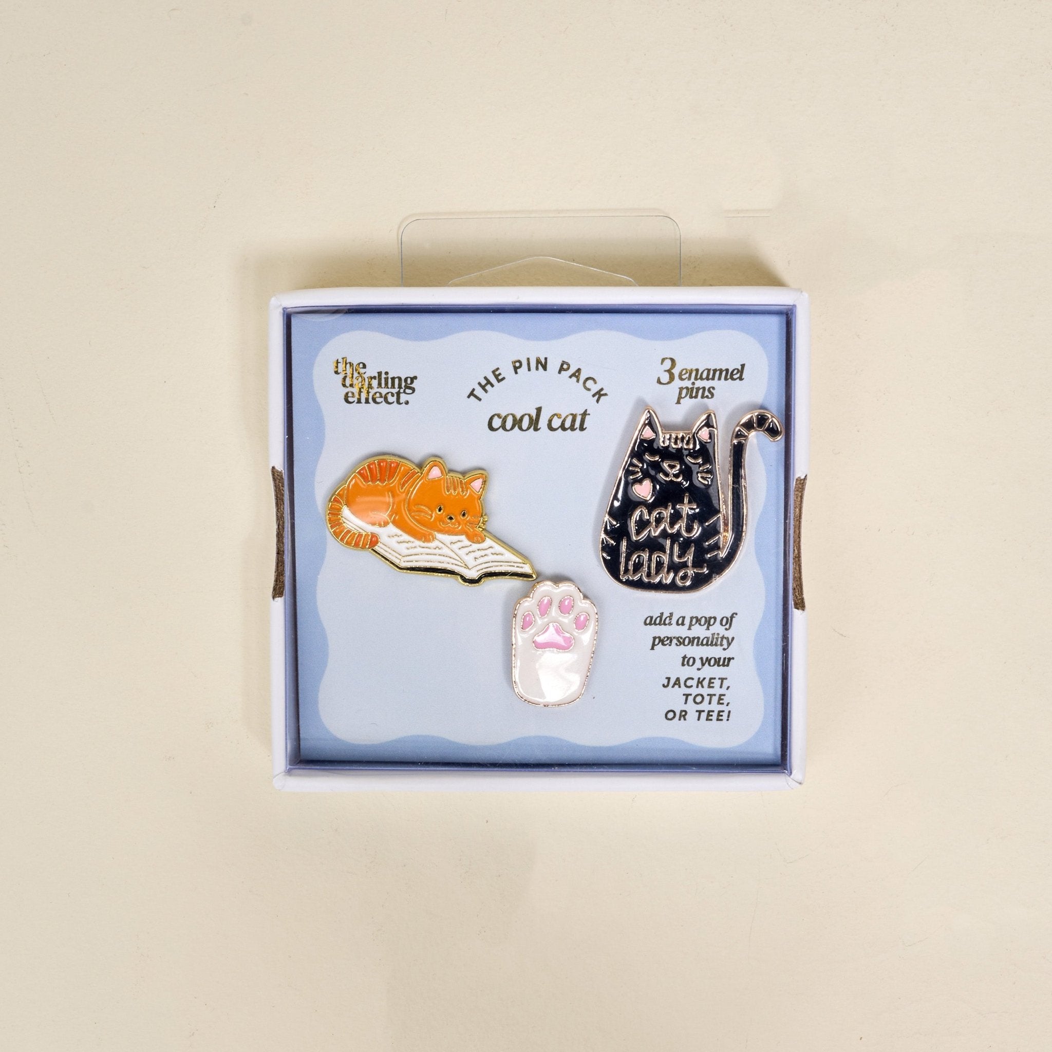 The Pin Pack | Cool Cat - Juli's Wearable Art