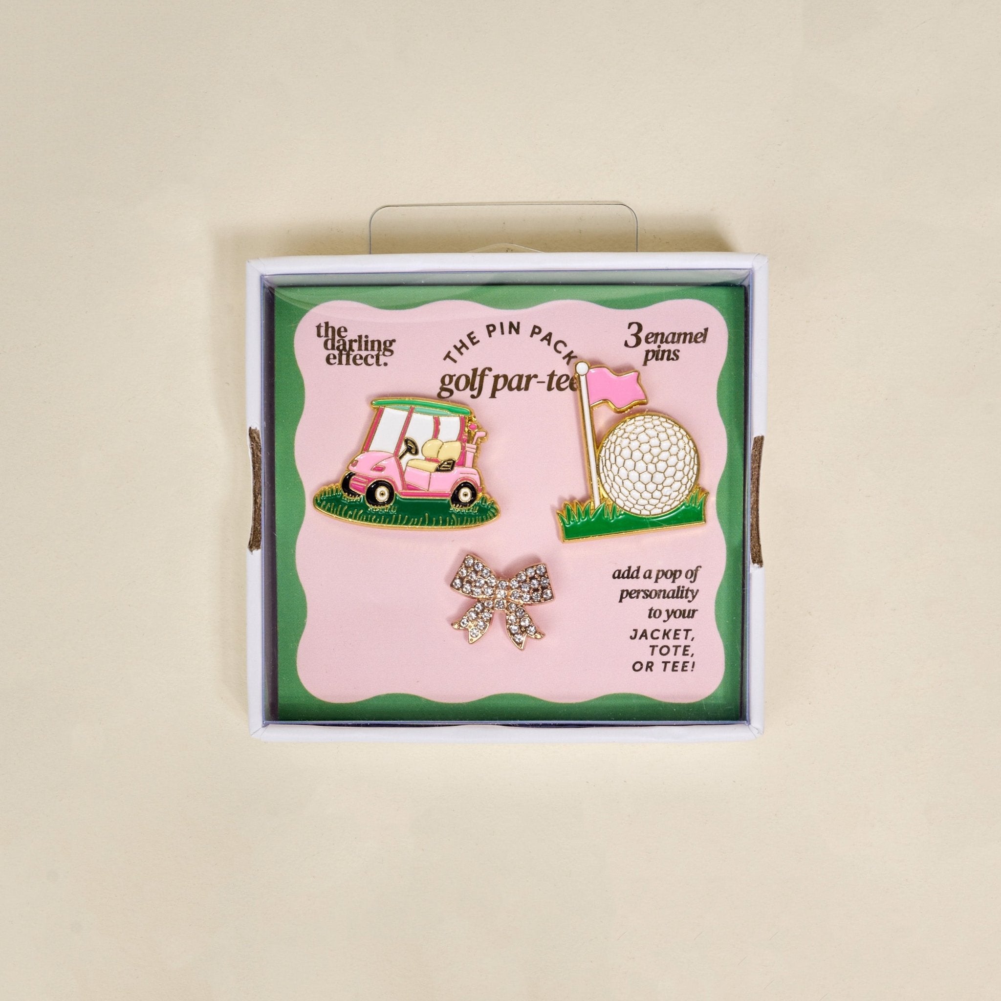 The Pin Pack | Golf Par - Tee - Juli's Wearable Art