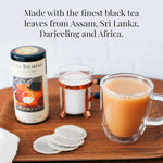 The Republic of Tea – British Breakfast Black Tea (50 Tea Bags, 2.8 oz Tin) - Juli's Wearable Art