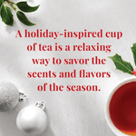 The Republic of Tea – Comfort & Joy Holiday Spice Sampler Pillow - Juli's Wearable Art