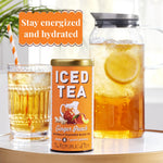 The Republic of Tea – Ginger Peach Black Iced Tea (8 Large Quart - Sized Tea Pouches) - Juli's Wearable Art