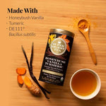 The Republic of Tea Organic Honeybush Vanilla Turmeric SuperDigest Tea® | Probiotic Tea Bag (36 count) - Juli's Wearable Art