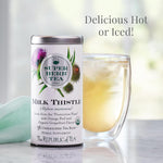 The Republic of Tea — Organic Milk Thistle SuperHerb Tea Tin, 36 Herbal Tea Bags, Naturally Caffeine - Free - Juli's Wearable Art