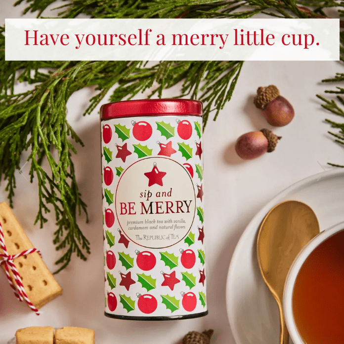 The Republic of Tea Sip and Be Merry Holiday Black Tea