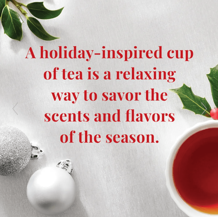 The Republic of Tea – Tea of Good Tidings Full - Leaf Black Tea - Juli's Wearable Art