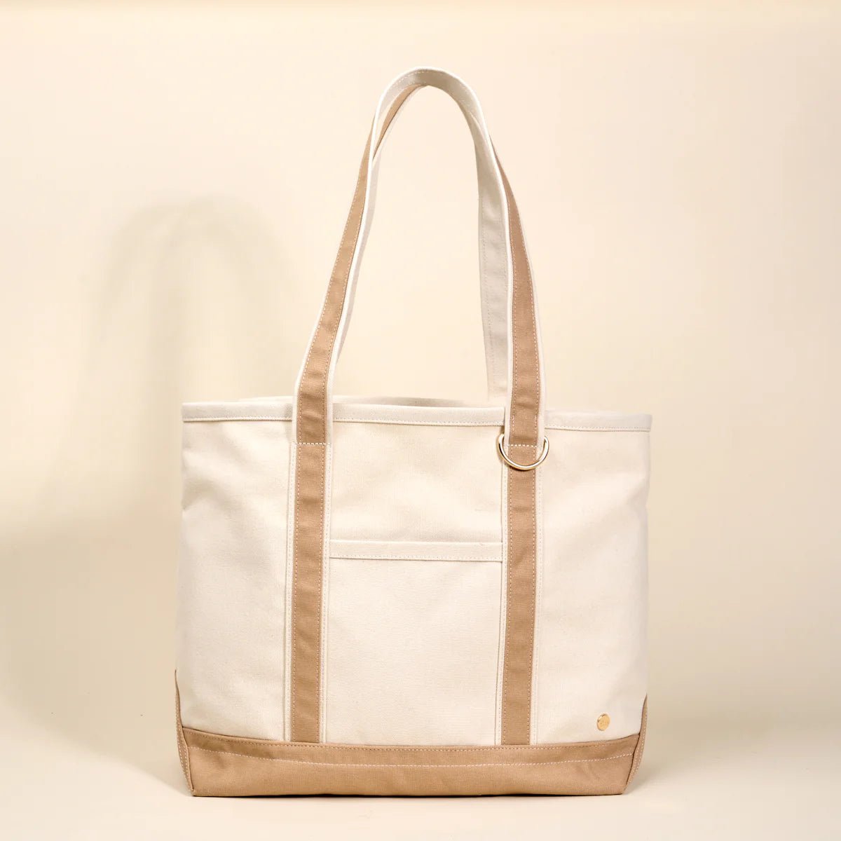 The Signature Canvas Tote Bag | Beige