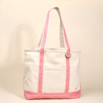 The Signature Canvas Tote Bag | Blush - Juli's Wearable Art