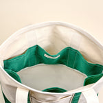 The Signature Canvas Tote Bag | Dark Green - Juli's Wearable Art