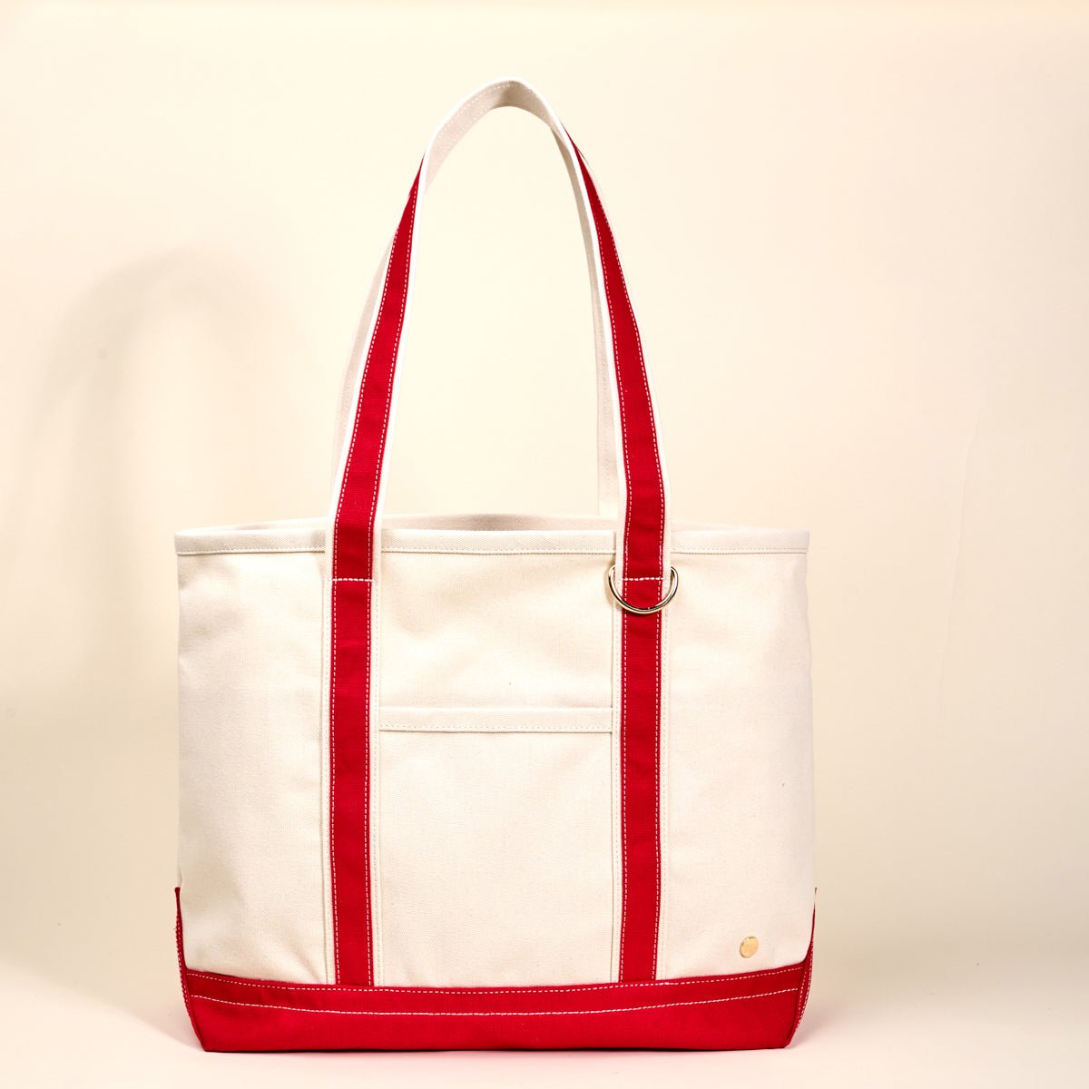 The Signature Canvas Tote Bag | Red