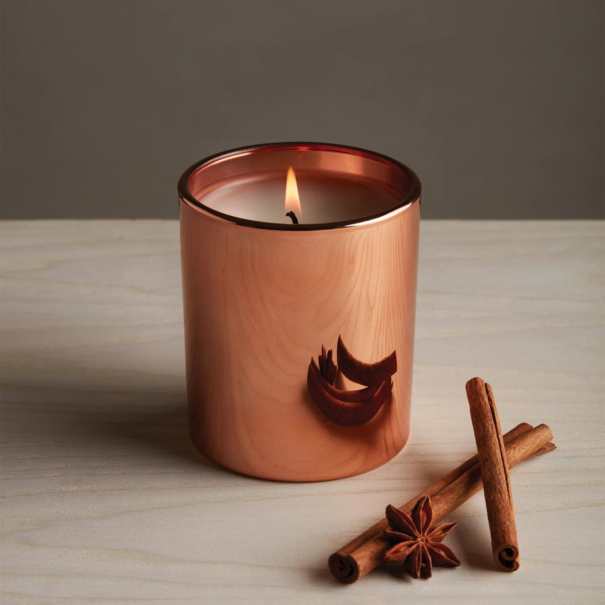 Thymes Simmered Cider Simmered Cider Poured Candle