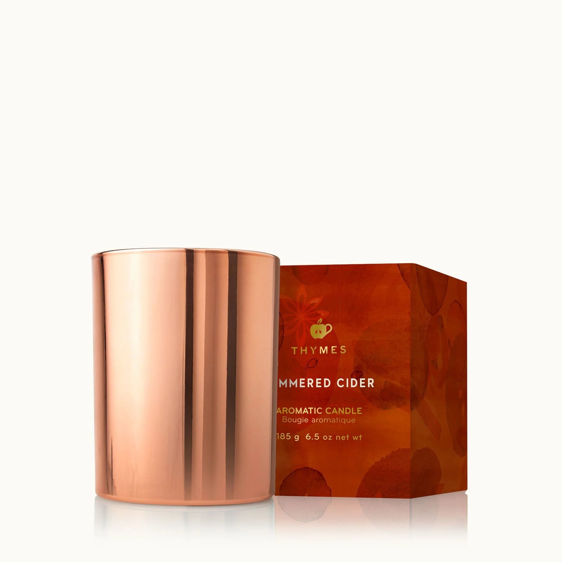 Thymes Simmered Cider Simmered Cider Poured Candle