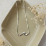 Tiny Wave Necklaces - Juli's Wearable Art