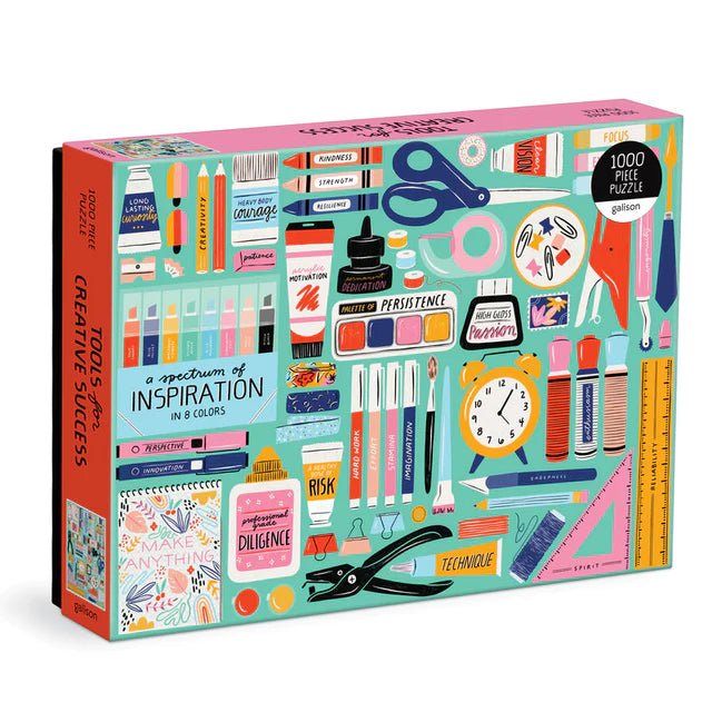Tools for Creative Success 1000 Piece Puzzle - Juli's Wearable Art