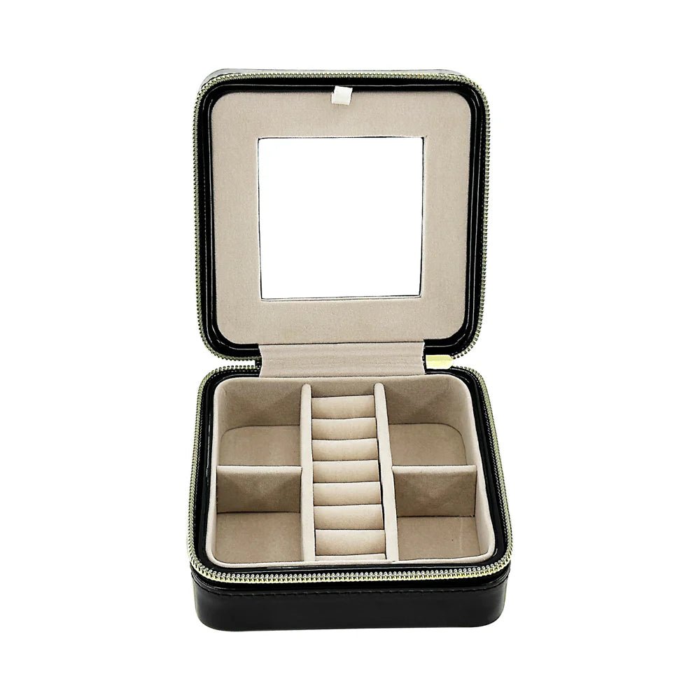 Travel Jewelry Case | Black - Juli's Wearable Art