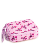 Travel Pill Case | Premium Cotton | Melissa Ditsy Pink - Juli's Wearable Art