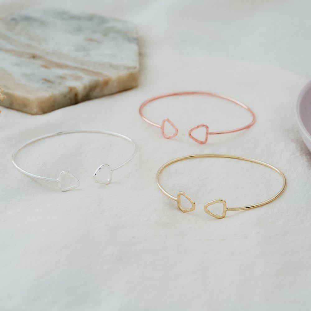 Triangle GeoChic Cuffs - Juli's Wearable Art