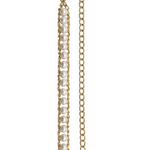 Tribal 0.5" Chain with Pearls Belt | Gold - Juli's Wearable Art