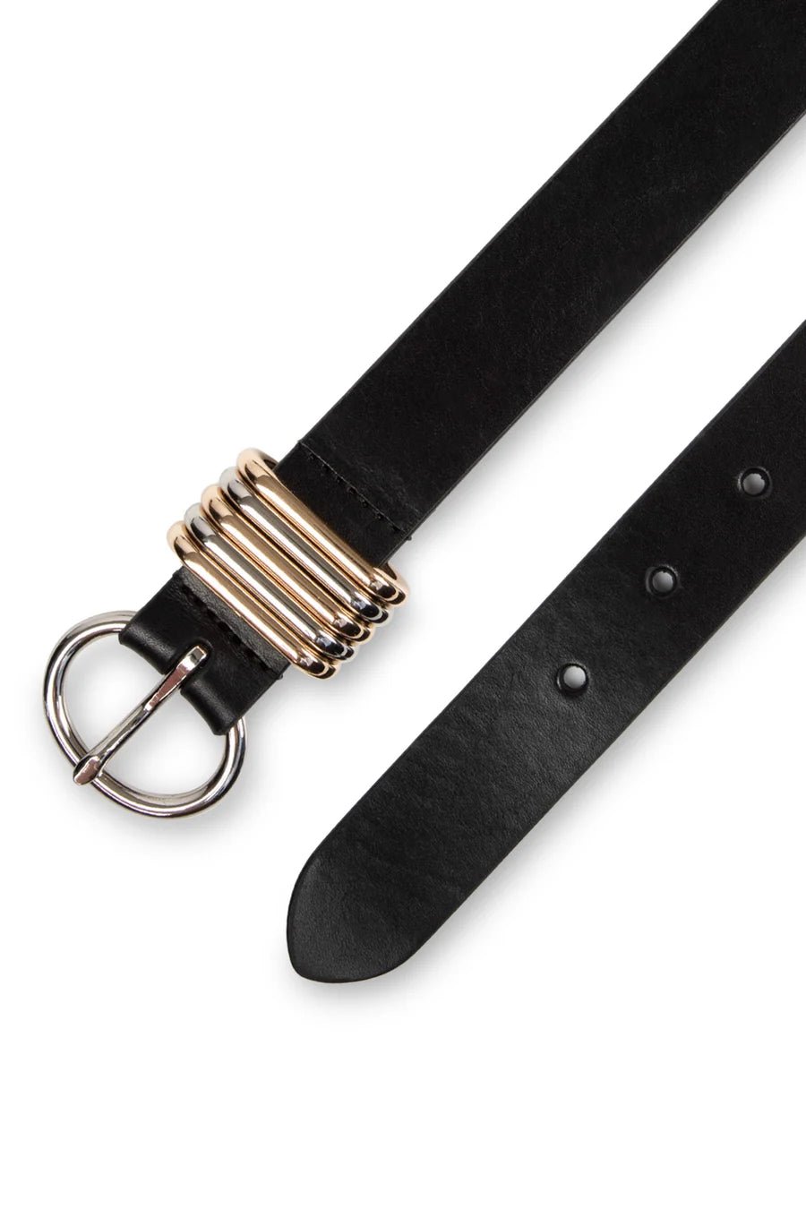 Tribal Brea Genuine Leather Harness Belt | Black - Juli's Wearable Art