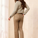 Tribal Comfort Stretch Wide Leg Pull-On Pants | Fossil - Juli's Wearable Art