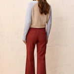 Tribal Comfort Stretch Wide Leg Pull-On Pants | Henna - Juli's Wearable Art