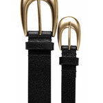 Tribal Double Belt | Black - Juli's Wearable Art