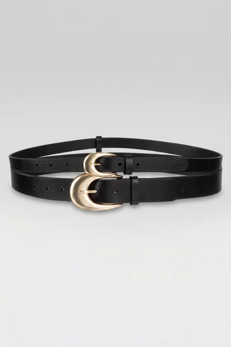 Tribal Double Belt | Black