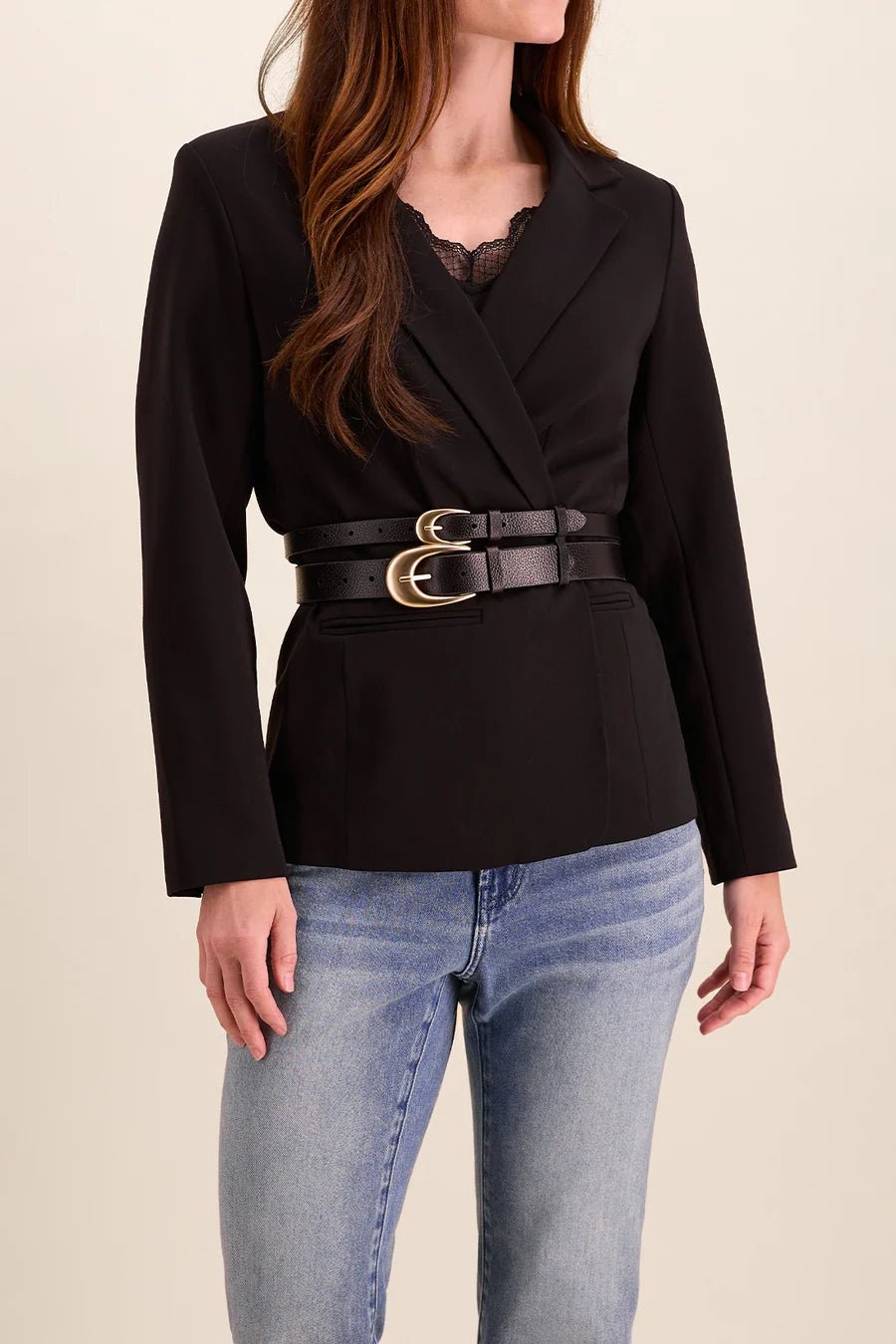 Tribal Double Belt | Black