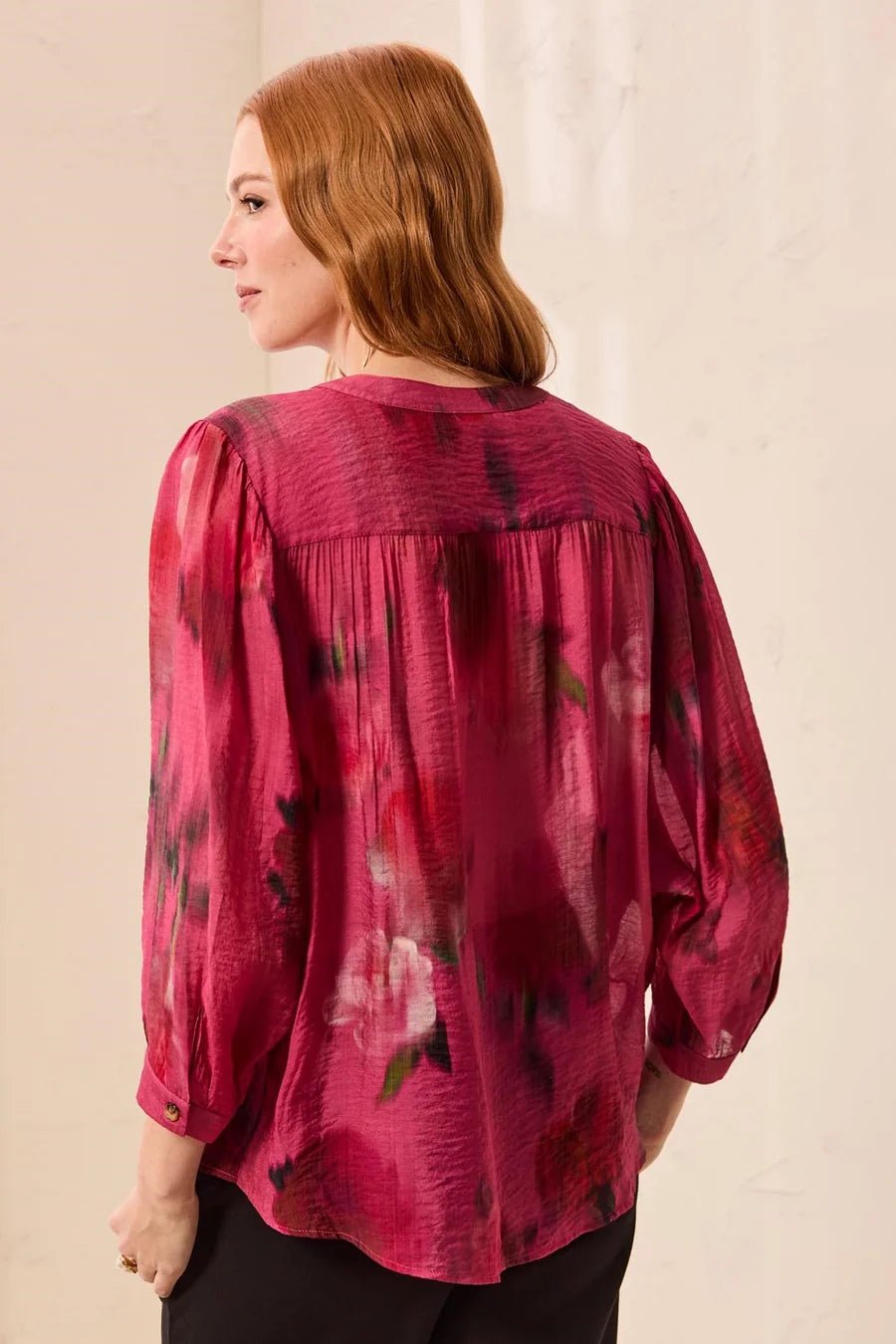 Tribal Flowy Dolman Sleeve Blouse | Nostalgia - Juli's Wearable Art