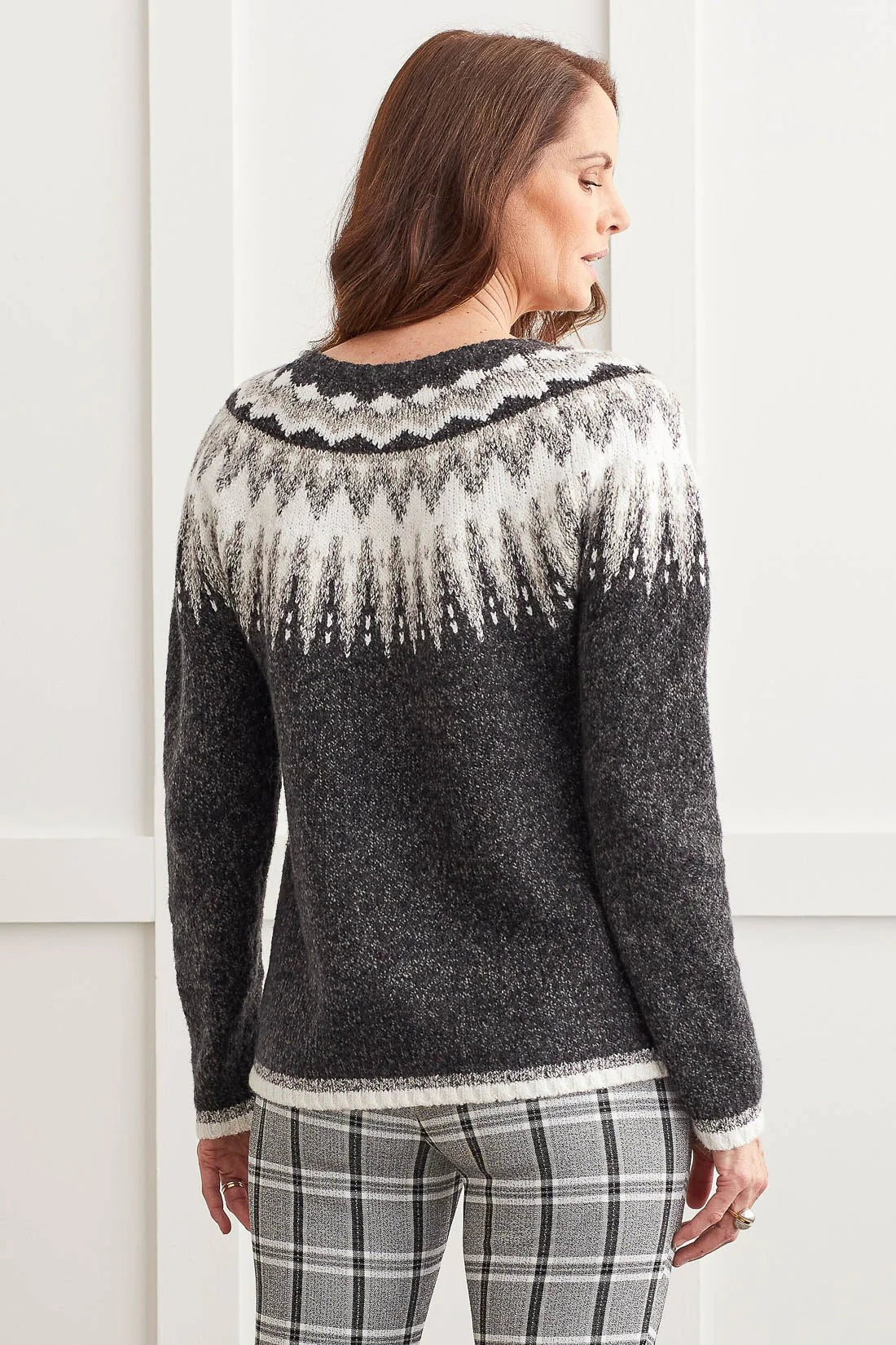 Tribal sweater clearance