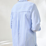 Tribal Long Sleeve Button Front Shirt - Juli's Wearable Art