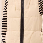 Tribal Long Zip-Front Quilted Vest | Moonstone - Juli's Wearable Art