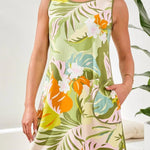 Tribal Reversible A - Line Dress | Rain Forest - Juli's Wearable Art