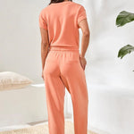 Tribal Soft Modal Barrel - Leg Joggers | Guava Blush - Juli's Wearable Art
