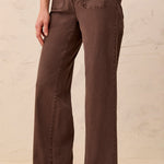 Tribal Sophia Curvy Super Straight Ankle Denim | Saddle Brown - Juli's Wearable Art