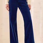 Tribal Stretch Corduroy High-Rise Wide Leg Pants | Stellar - Juli's Wearable Art