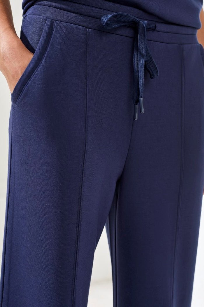 Tribal Techno Lux Pull - On Pants | Jet Blue - Juli's Wearable Art