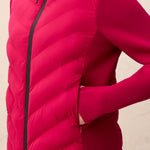 Tribal Water Repellent Hybrid Puffer with Hood | Jazzy - Juli's Wearable Art
