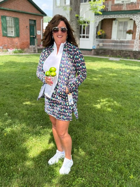 Tropical Cocktails Cooling Zip Jacket