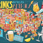True South Puzzles - Drinks Across America - Juli's Wearable Art