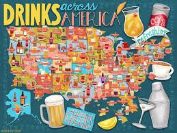 True South Puzzles - Drinks Across America - Juli's Wearable Art