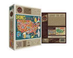 True South Puzzles - Drinks Across America - Juli's Wearable Art