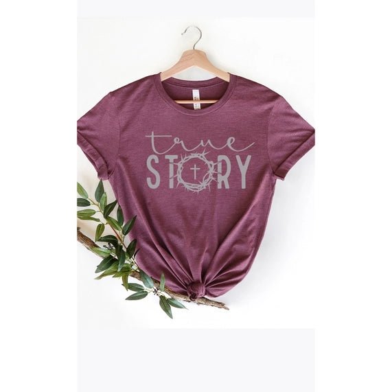 True Story Cross Easter Graphic Tee