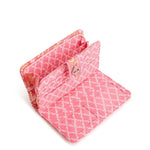 Turnlock Wallet in Premium Cotton | Sherbert - Juli's Wearable Art