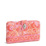 Turnlock Wallet in Premium Cotton | Sherbert - Juli's Wearable Art