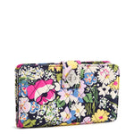 Turnlock Wallet | Premium Cotton | Poppy Fields - Juli's Wearable Art